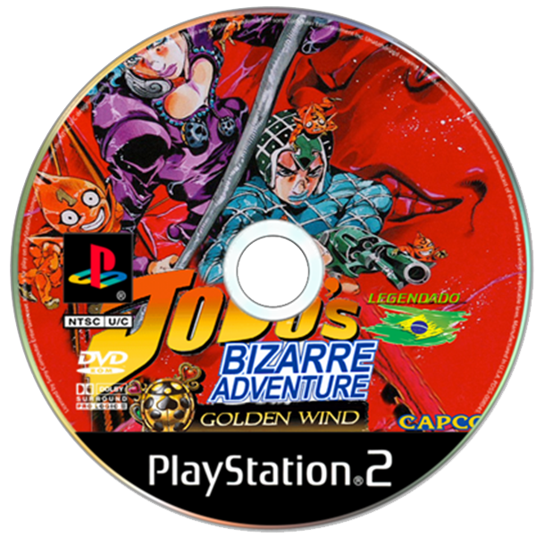 Revivendo a Nostalgia Do PS2: Jojo no Kimyou na Bouken DVD ISO (PT-BR) PS2